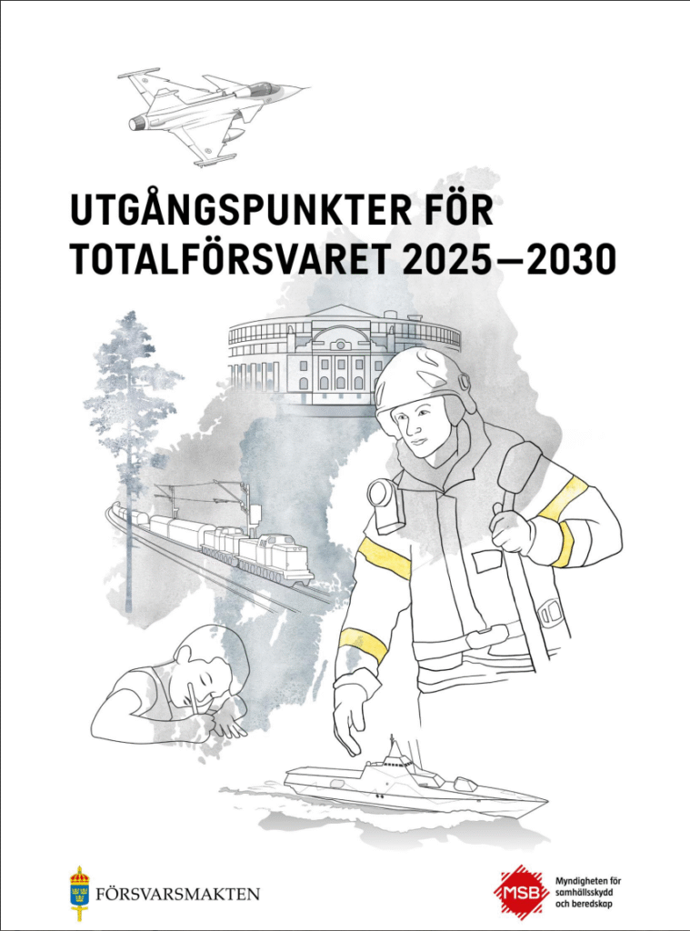 Utgångspunkter för totalförsvaret 2025-2030